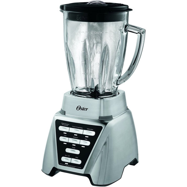 Oster® Pro 1200 Blender With 3 PreProgrammed Settings, BlendNGo Cup And 5Cup Food Processor